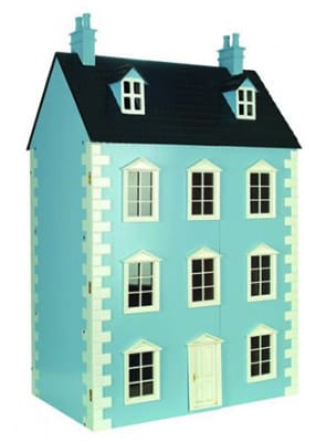 Dh021P - Casa de muñecas Dartmouth azul
