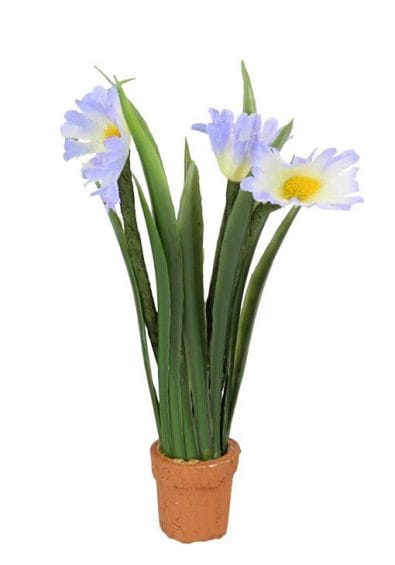Oc28300 - Fleur avec pot de fleur 