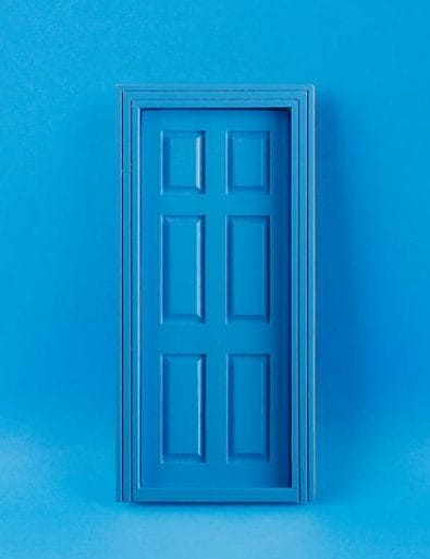 Cp0061 - Porte bleue 