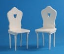 Mb0713 - Dos sillas blancas
