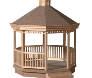 Sa6045 - Wooden gazebo in kit