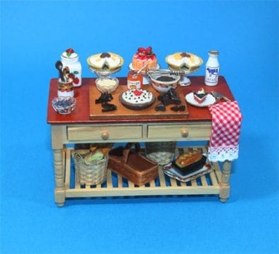 Re17271 - Table with cakes