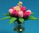 Tc2001 - Vase avec des fleurs 