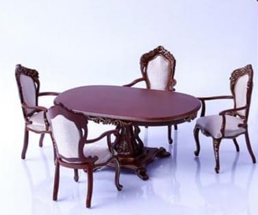 Cn0010 - Dining table and chairs