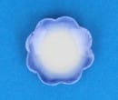 Cw1504 - Blau dekorierter Teller 
