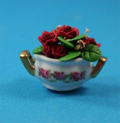 Re13985 - Vase avec des roses 