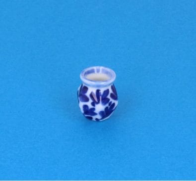 Cw6705 - Vase à fleurs bleues