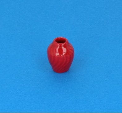 Cw6537 - Vase rouge 