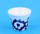 Cw3016 - Porcelain flowerpot