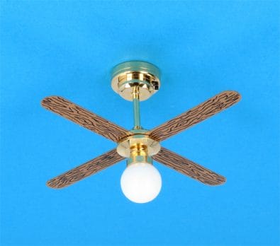 Sl4017 - Lustre ventilateur Leds 