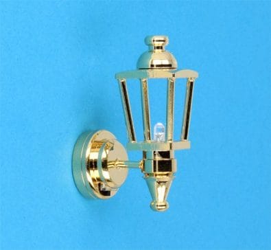 Lp4033 - Lámpara exterior dorada Leds