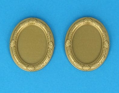 Due cornici ovali - Tc2256 - Case Delle Bambole
