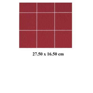 Wm34153 - Azulejos rojo oscuro