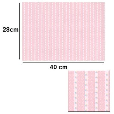 Br1024 - Papel decorado rosa