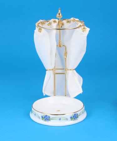 Re17633 - Blaue Blumen Dusche