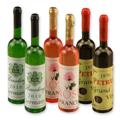Re17565 - Seis botellas de vino