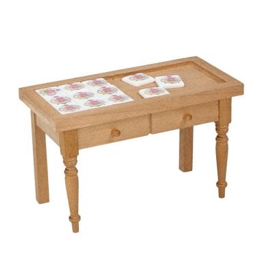 Re17629r - Table with Tiles