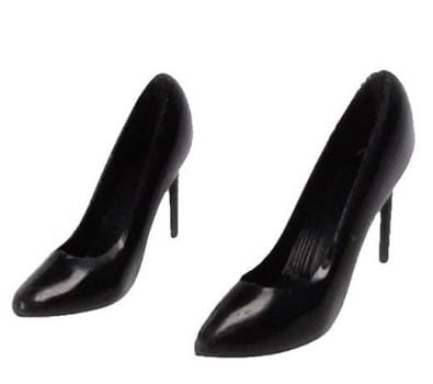 Tc0162 - Black shoes for lady