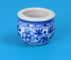 Tc0981 - Maceta de porcelana