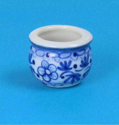 Tc0981 - Pot de fleurs en porcelaine 