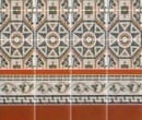 Wm34305 - Papel azulejos decorados