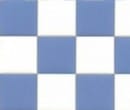 Wm34362 - Piastrelle a quadri blu