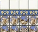 Wm34424 - Papel azulejos decorados