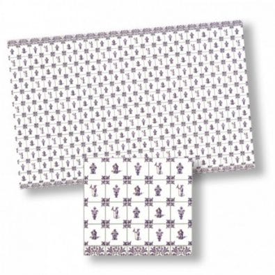 Wm34437 - Paper Decorated Tiles