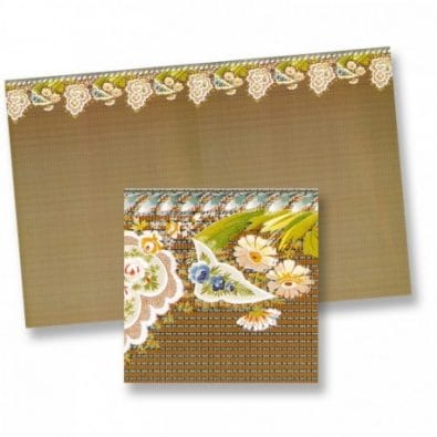 Wm35571 - Papier décoré