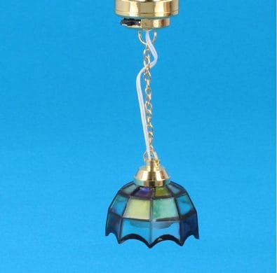Lp4014 - Colored Tiffany LED ceiling lamp