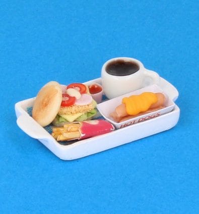 Sm9901 - Tablett mit Hamburger 
