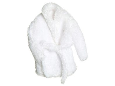 Tc0409 - White bathrobe