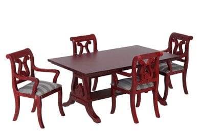 Cj0019 - Tisch und vier Stühle