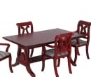 Cj0019 - Tisch und vier Stühle