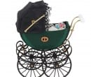 Mb0047 - Green Baby Carriage