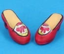 Tc0716 - Zapatos de tacón rojo