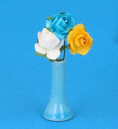 Tc1394 - Vase avec des fleurs 