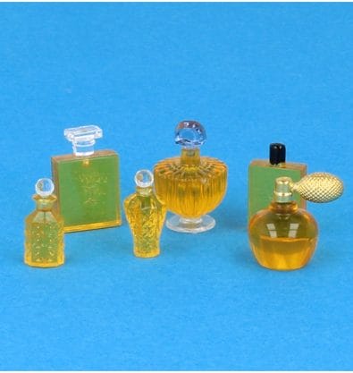 Tc1661 - Ensembles de parfums dorés 