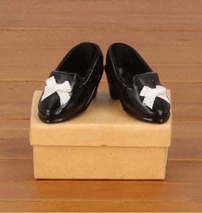 Tc1815 - Black shoes for lady