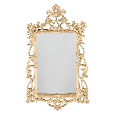 Tc1730 - Golden Victorian mirror