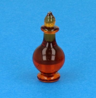 Tc2387 - Botella de licor ambar