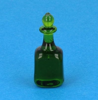 Tc2389 - Botella de licor verde