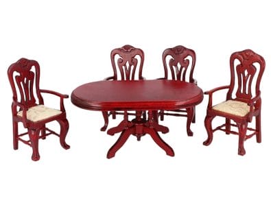 Cj0023 - Mesa y cuatro sillas