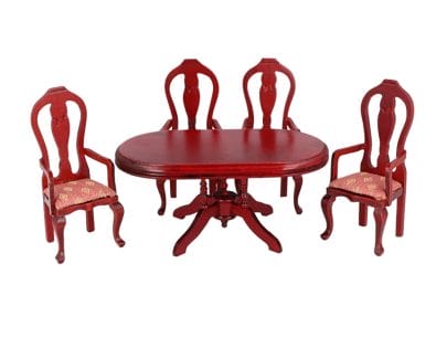 Cj0054 - Tisch und vier Stühle 