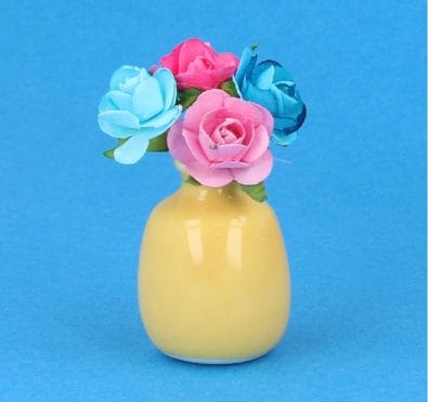 Tc1322 - Vase avec des fleurs 