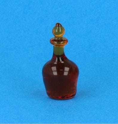 Tc2448 - Bottiglia di liquore ambrato