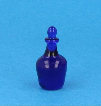Tc2449 - Botella de licor azul