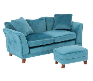 Mb0251 - Greeny sofa and puff