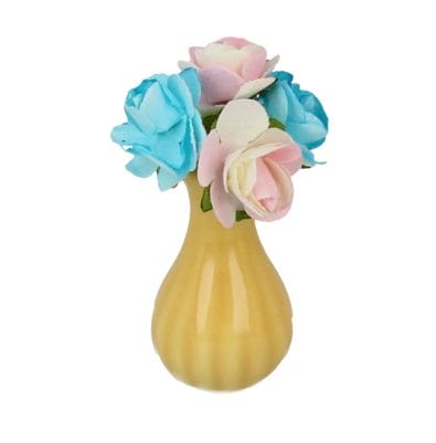 Tc2254 - Vase mit Blumen 