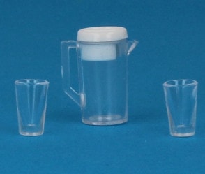 Tc0982 - Juego de jarra y vasos